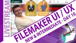 FileMaker UI-UX Design - iPhone - Day 10 - New & Intermediate - Claris FileMaker UI UX Day 10